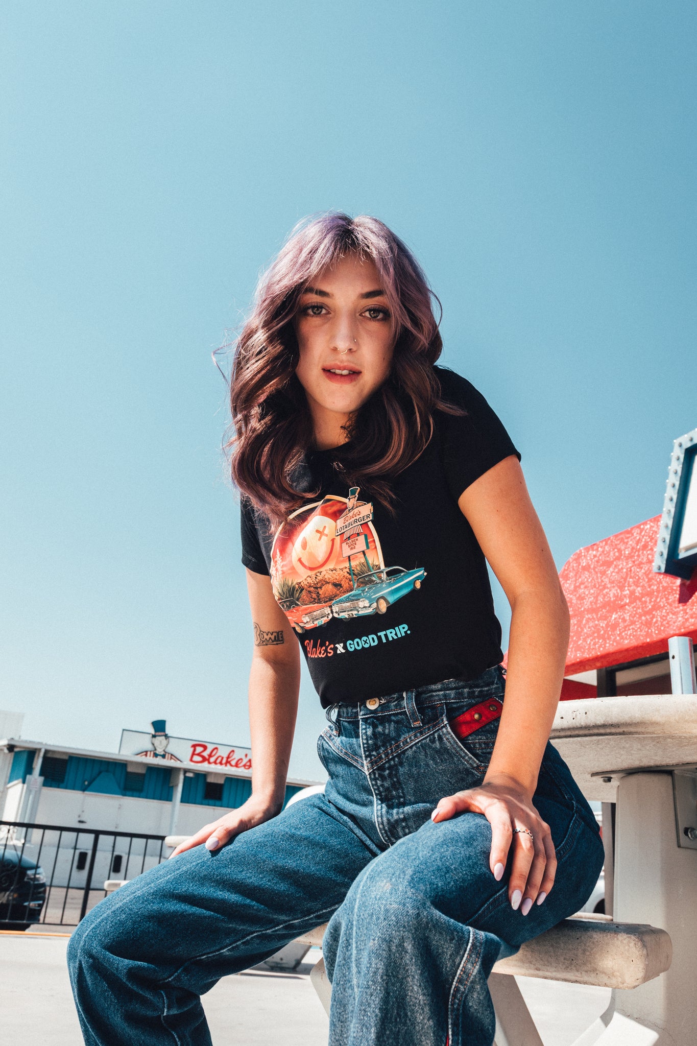 Blakes X Good Trip Women's Slim Fit Tee