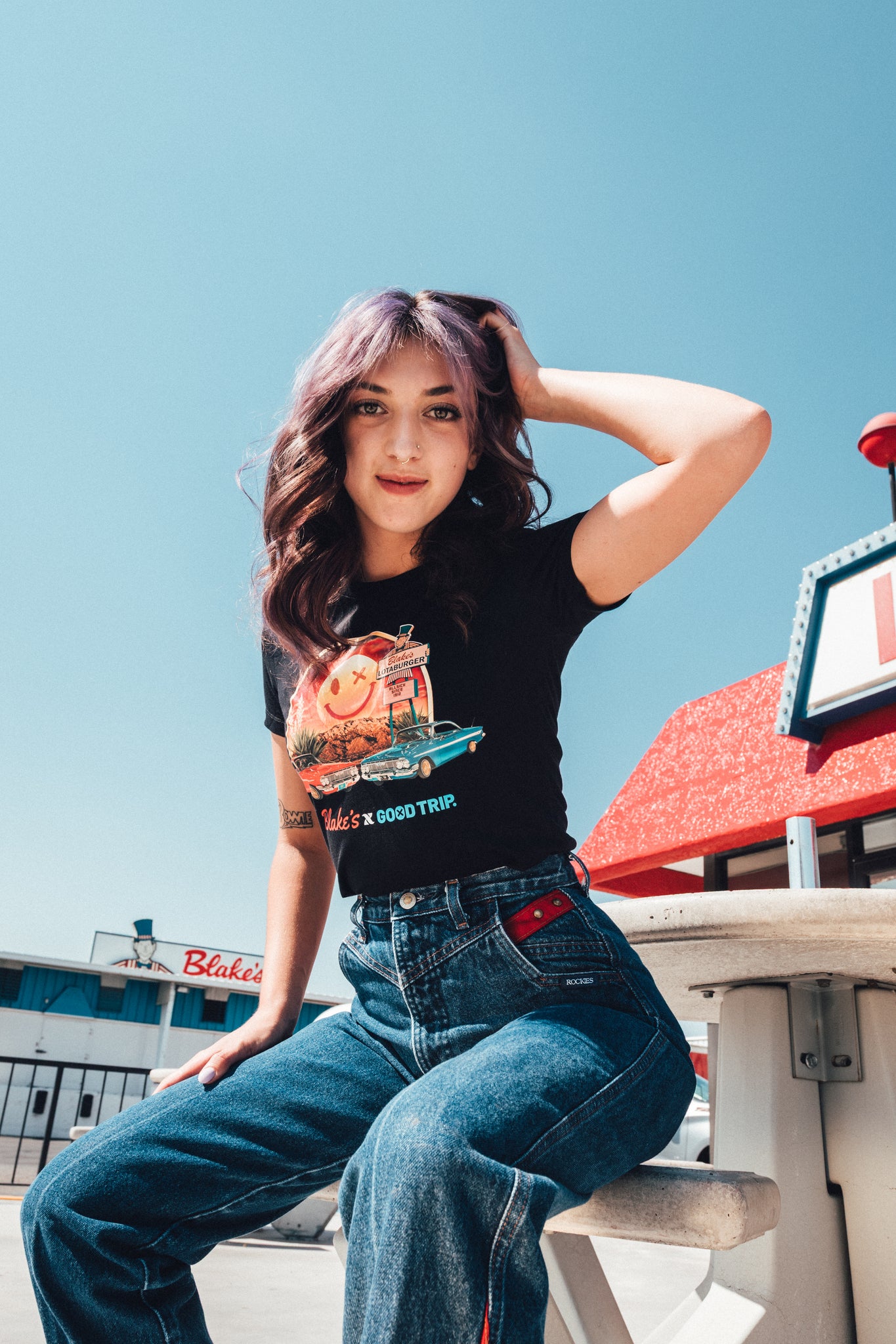 Blakes X Good Trip Women's Slim Fit Tee