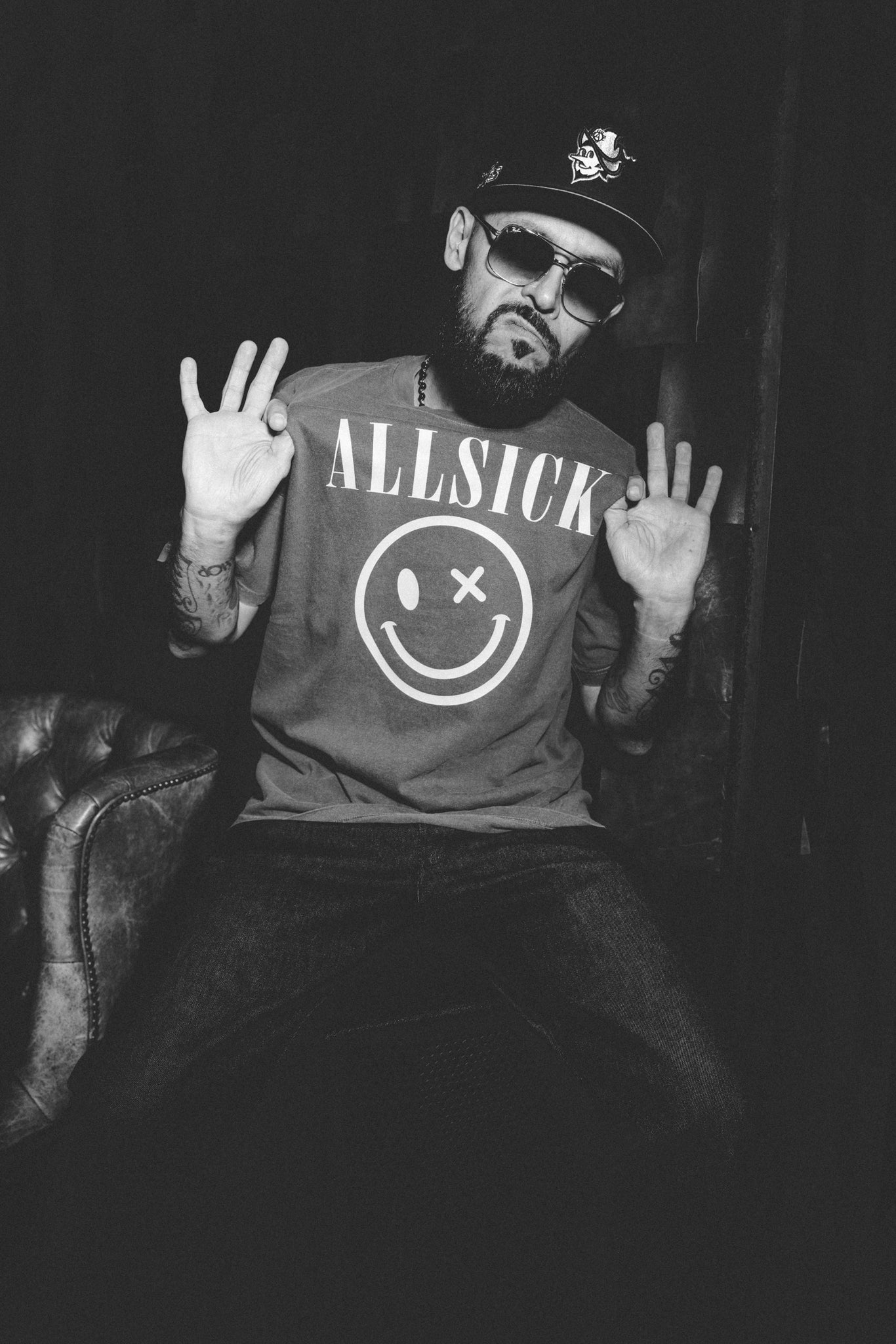 Allsick Nirvana Vintage T-Shirt